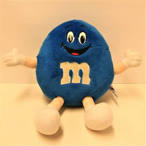 Mandms Blue 1994 15 In Vintage Plush Ebay
