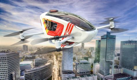 The ehang 216 is based on the ehang 184, yet it has eight arms instead of four. EHang | EHang Joins International Project to Develop Air ...