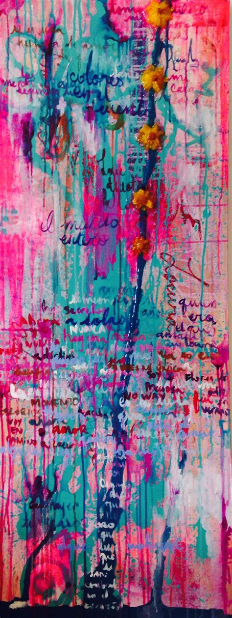 17 artists share the music that inspires them in the studio. Alguien volverá, artista: Mariana Gómez #art #painting # ...