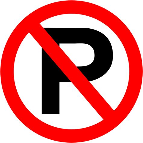 No Parking Logo Deposit