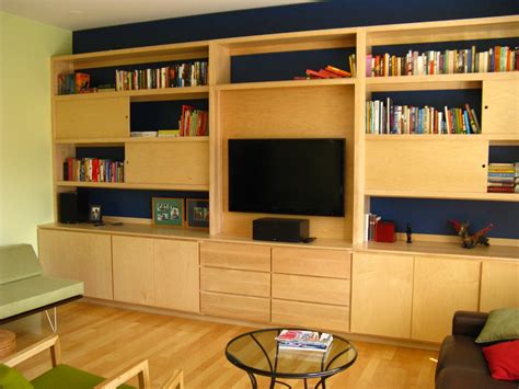 Hand Crafted Built In Wall Unit By Ivy Lane Fine Furniture