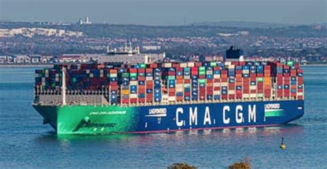 Cma Cgm Jacques Saadé Lng Powered Ultra Large Container Vessel Ulcv