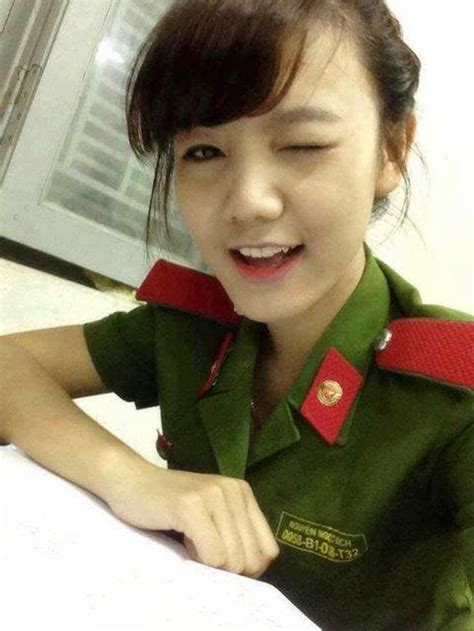 The Uniform Girls Pic Vietnamese Military Uniform Girls 1