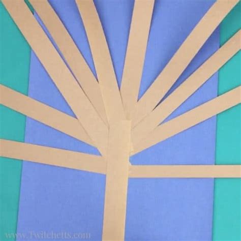 How To Make A 3d Apple Tree Craft Using Construction Paper Twitchetts