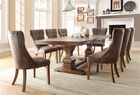 Shop accent chairs & accent tables from ashley furniture homestore. 20+ Dining Tables and Fabric Chairs | Dining Room Ideas