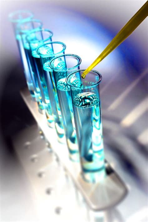 Laboratory Test Tubes In Science Research Lab Stock Photo Image Of