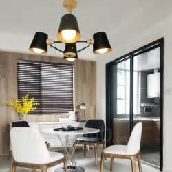 4 Light Wood Modern Contemporary Nordic Style Pendant Lights With