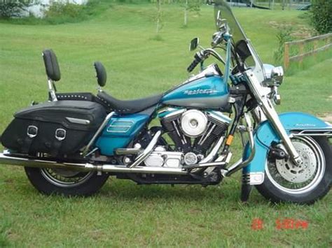 The rk has around 46k miles on it and is in need of some minor mechanical tlc. 1994 Harley-Davidson® FLHR Road King® (Aqua Pearl/Silver ...