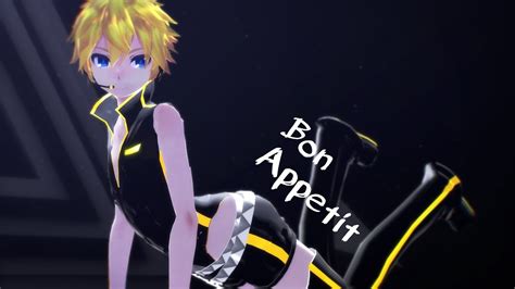 ♤mmd♤bon Appetitpunkish Len Youtube