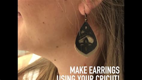 How to make leather earrings with cricut. How to Make Leather Earrings with the CriCut Explore Air 2 ...