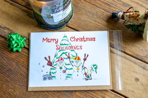 Funny Boxed Christmas Cards Snowman Christmas Cards Snowmies Etsy