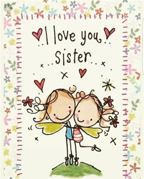 Check spelling or type a new query. cartoon card happy birthday for sister | Happy birthday ...
