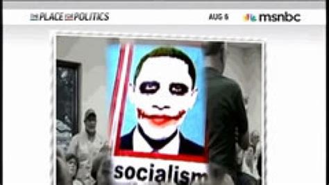 Msnbc Picks Up Wapo Article Claiming Obama Joker Poster Racist Media Research Center