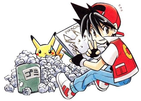 Pin By Mr Lag On Pokémon Rgby Pokemon Manga Pokemon Trainer Red