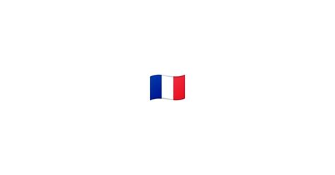 It probably means that they are thinking about a flag: 🇫🇷 Drapeau : France Emoji