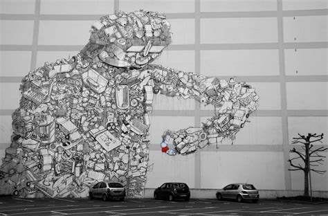 Street Art Utopia We Declare The World As Our Canvas Street Art Blu 11