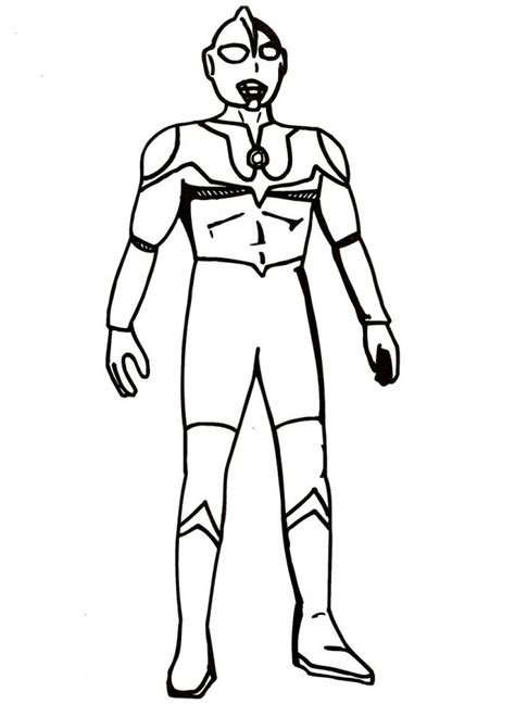ultraman coloring pages    clipartmag
