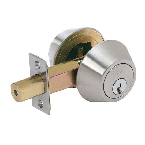 Tell Commercial Deadbolt Entry Door Lock With Key The Home Depot Canada