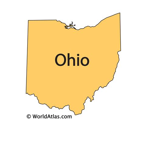 Ohio World Map