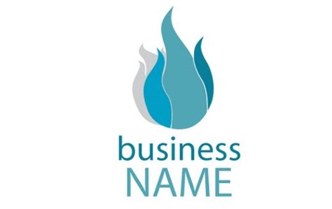 The logo of the mobile game was designed with a free grunge font named urban jungle. Logo blue fire business name Vector | Free Download