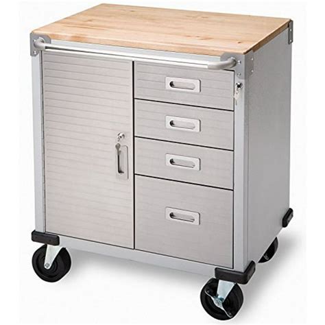 Seville Classics Ultrahd Rolling Storage Cabinet With Drawers