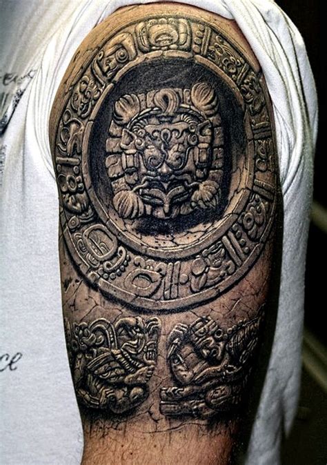 21 Ideas De Plantillas Y Tatuajes Mayas Y Su Cultura Tatuajes Para