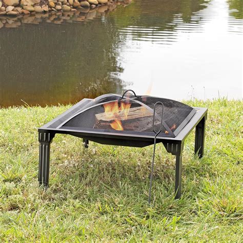 This grill is highly portable and lightweight, making it the best camping fire pit to take on expeditions. Grab n' Go Square Portable Fire Pit - 657954, Fire Pits ...