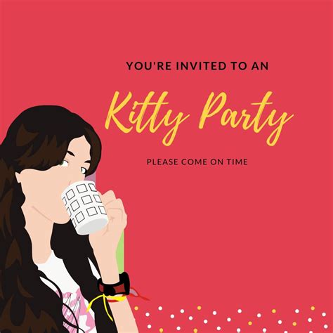 25 Kitty Party Invitation Messages