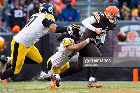 Defensive End Cameron Heyward And Strong Safety Troy Polamalu Of The