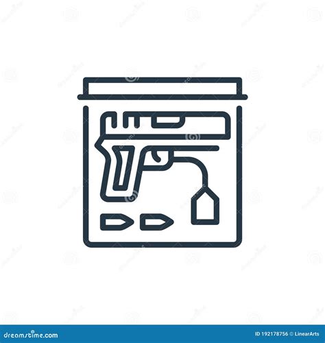 Evidence Icon Vector From Law And Justice Concept Thin Line