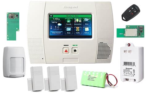 Diy home security systems come in all shapes and sizes. Honeywell Wireless Lynx Touch L5200 Home Automation/Security Alarm Kit wit… | Diy home security ...