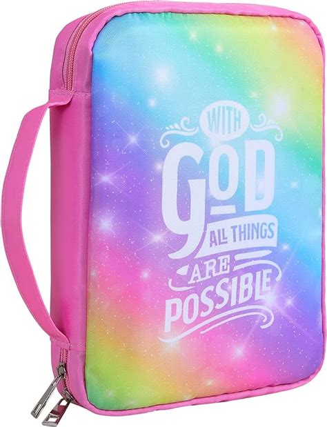 Icosy Bible Covers For Women Girls Kids Bible Case Large