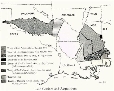 The Choctaw Trail Of Tears Treaties Involved