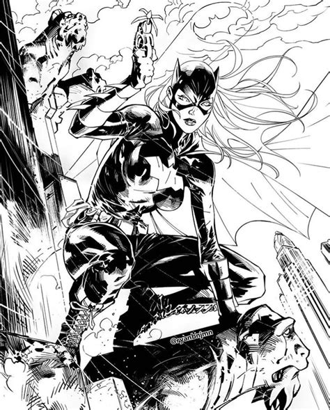 Pin By Jorge Huerta On Sketching Comic Book Art Style Batgirl Art