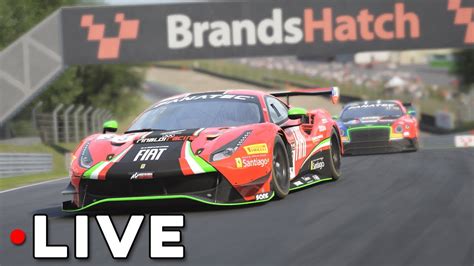 Assetto Corsa Competizione Hours Of Brands Hatch Gt Youtube
