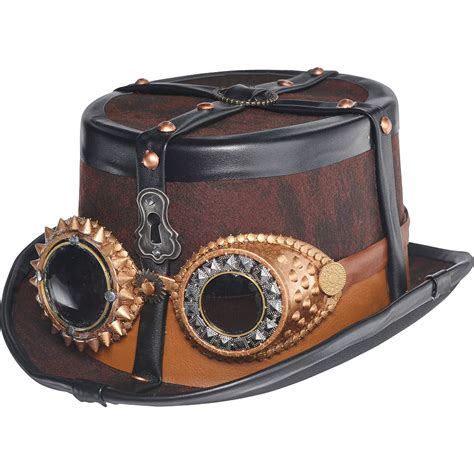 Steampunk Top Hat Deluxe 9in X 7in Party City