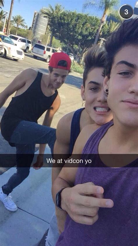 The Dolan Twins Cameron Dallas Snap Chat Ethan And Grayson Dolan Ethan Dolan Dolan Twins