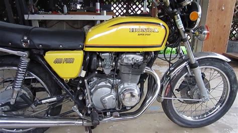 If you want the best performance available on two wheels, you're looking for a sport bike. Honda CB400F "Super Sport" Motorcycle "400 Four" 1977 ...