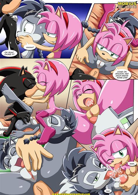 Rule 34 Amy Rose Anal Bbmbbf Breasts Closed Eyes Cum