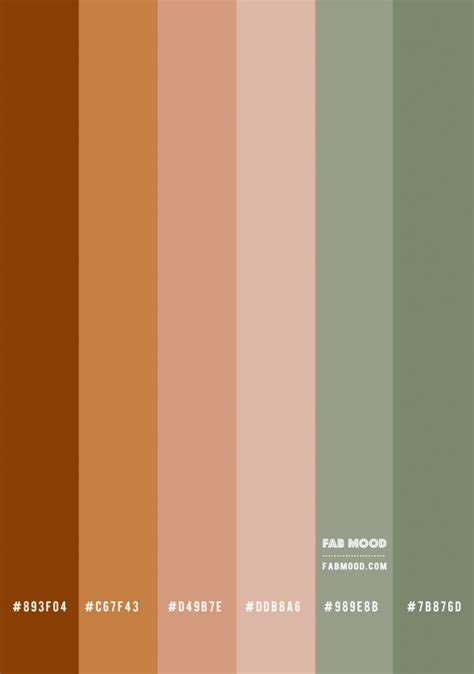 Brown And Sage Colour Palette Sage And Brown Color Scheme