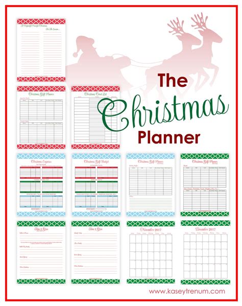 Free Printable Christmas Planner Printable Templates