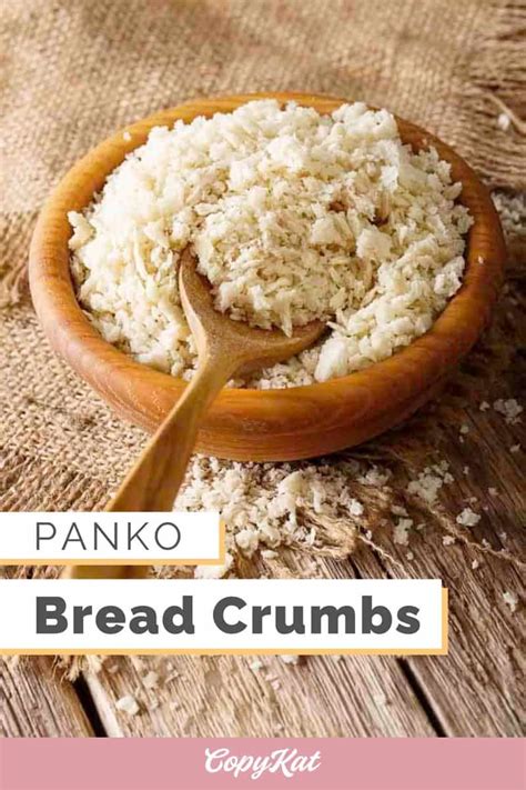 Homemade Panko Bread Crumbs Copykat Recipes