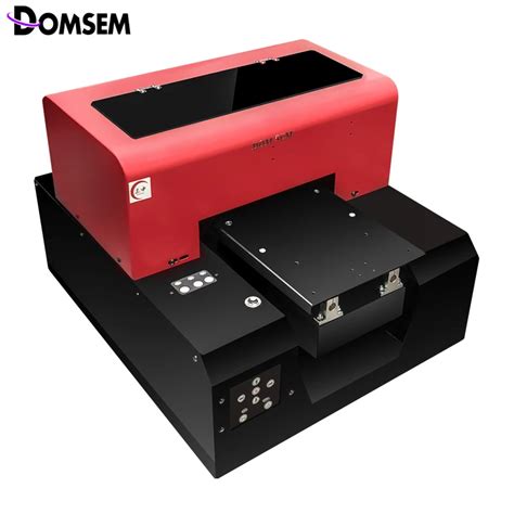 Domsem Phone Case Cover Uv Printer A4 Size Automatic Inkjet Printers 6