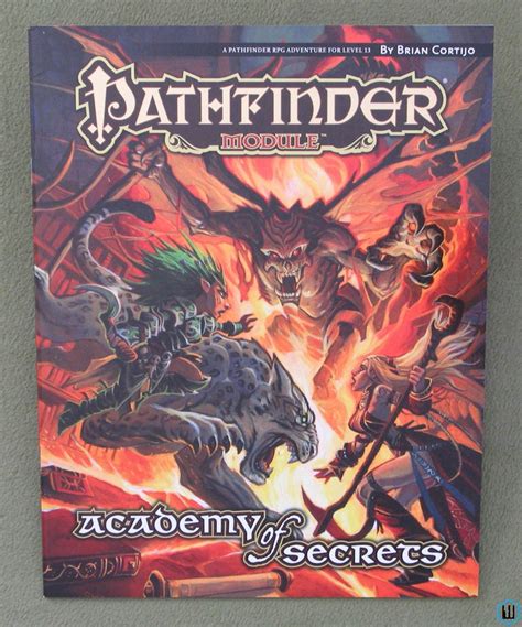 Academy Of Secrets Pathfinder Roleplaying Game Rpg