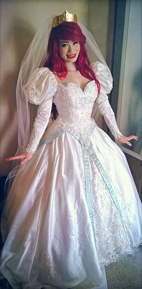 ariel wedding dress disney wedding dresses wedding dress costume