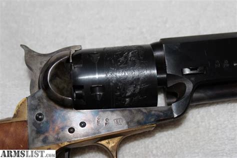 Armslist For Sale Italian 1851 Navy Colt Revolver 36 Cal Black Powder