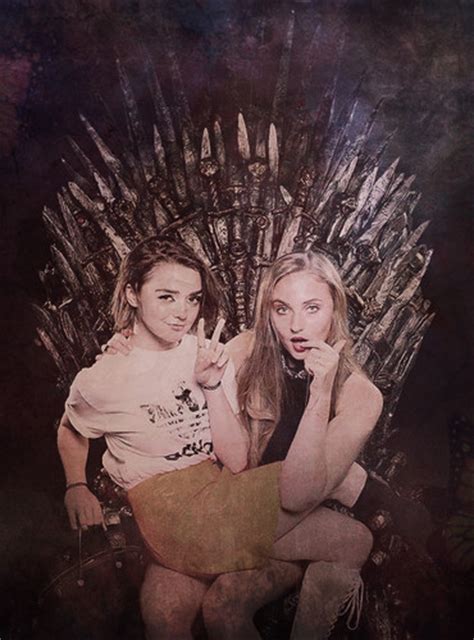 Game Of Thrones Images Maisie Williams And Sophie Turner Wallpaper And