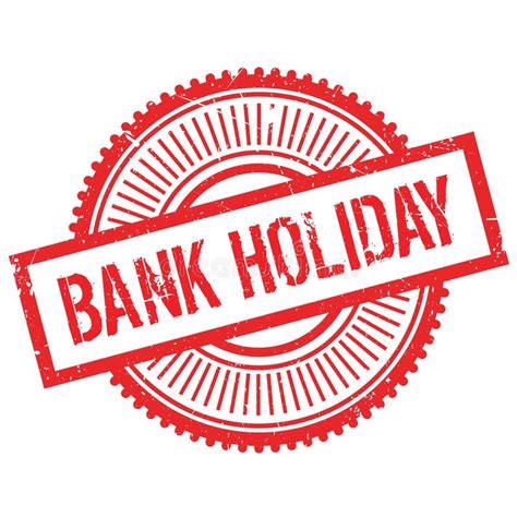 Bank Holiday Stamp Stock Illustration Illustration Of Break 84990017