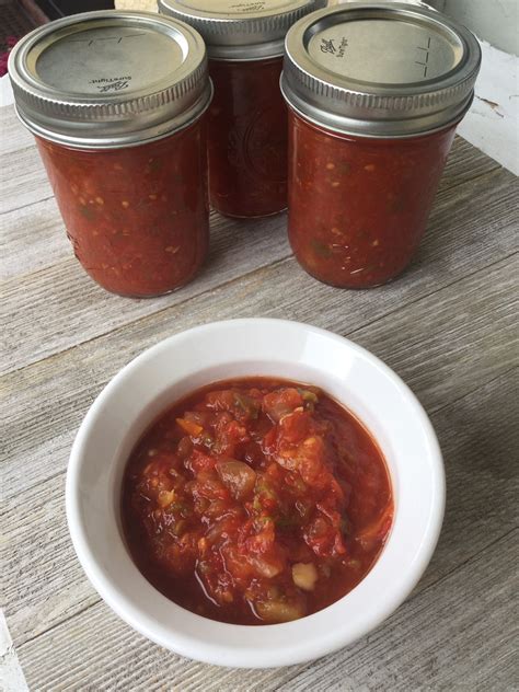 Make your salsa at home with this easy homemade salsa recipe. The Best Homemade Salsa (for Canning) - My Healthy Homemade Life
