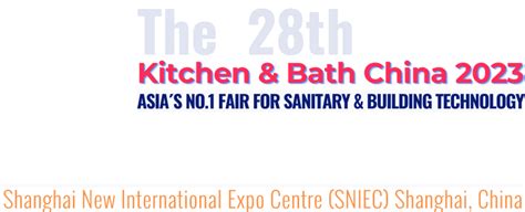 KBC 2023 Banner ASIAS NO.1 Fair For Sanitary Building Technology 